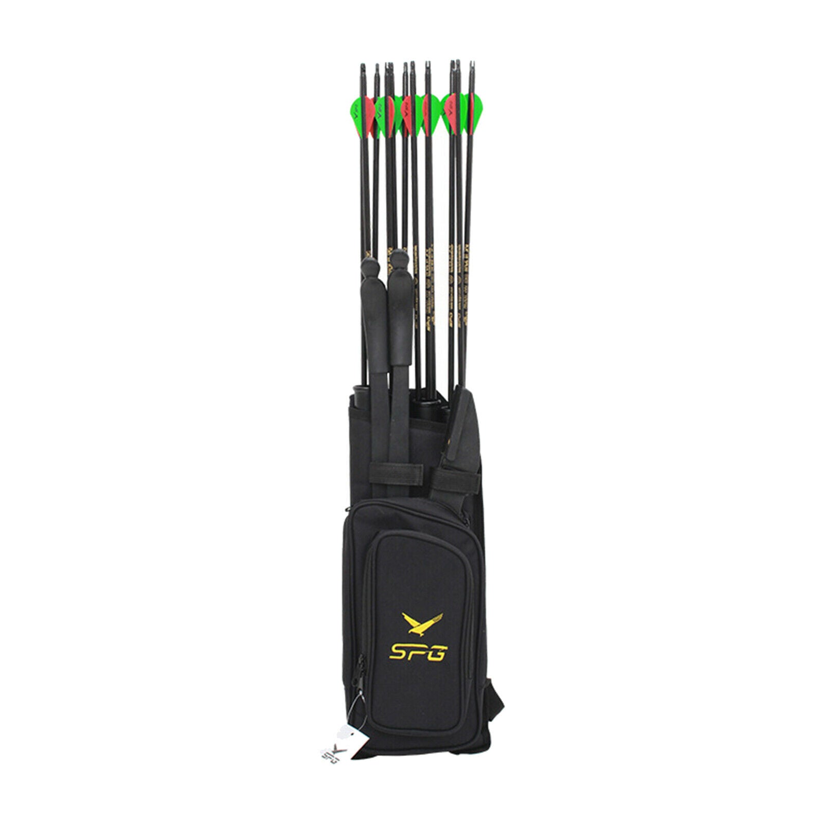 4Tube Archery Arrows Quiver Bag Holder Hunting Shooting Training Back Quiver