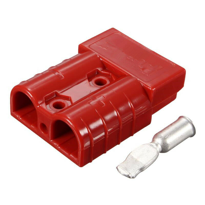 4Pcs Battery Quick Connector 50A 8AWG Plug Connect Disconnect Winch Trailer Auto