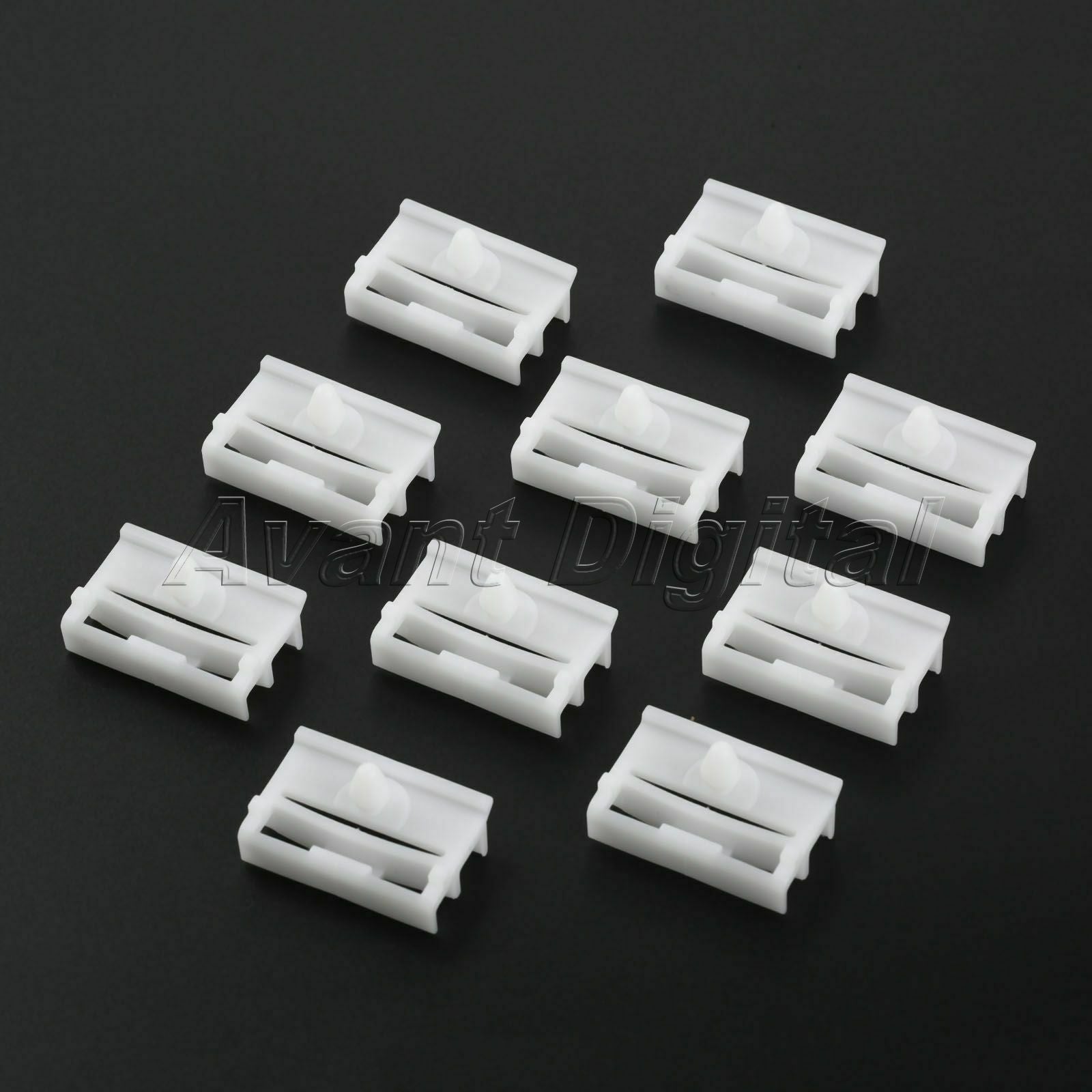 10pcs Skirt Clips Trim Clips Fasteners Sill Side 51718184574 Fit For E36 E46
