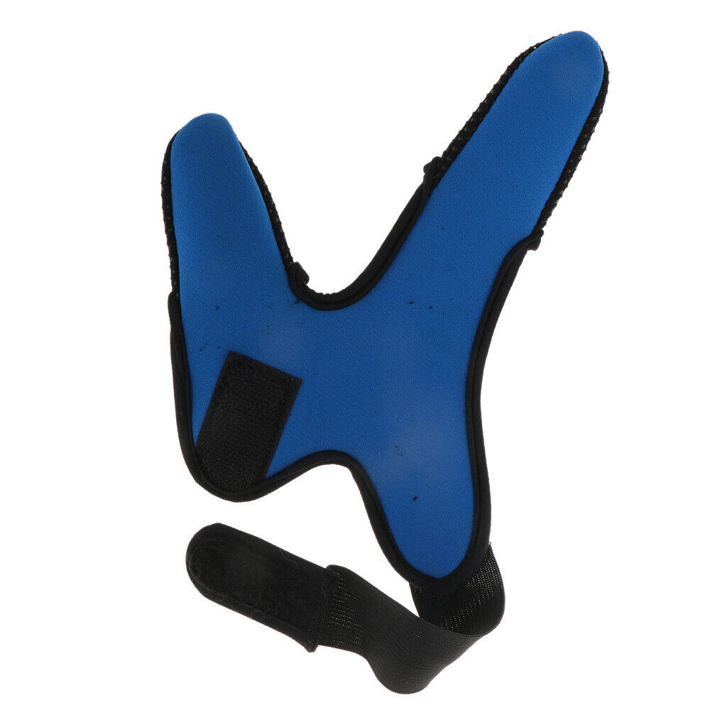 Professional Thumb + Index Finger Glove for Fishing - Blue