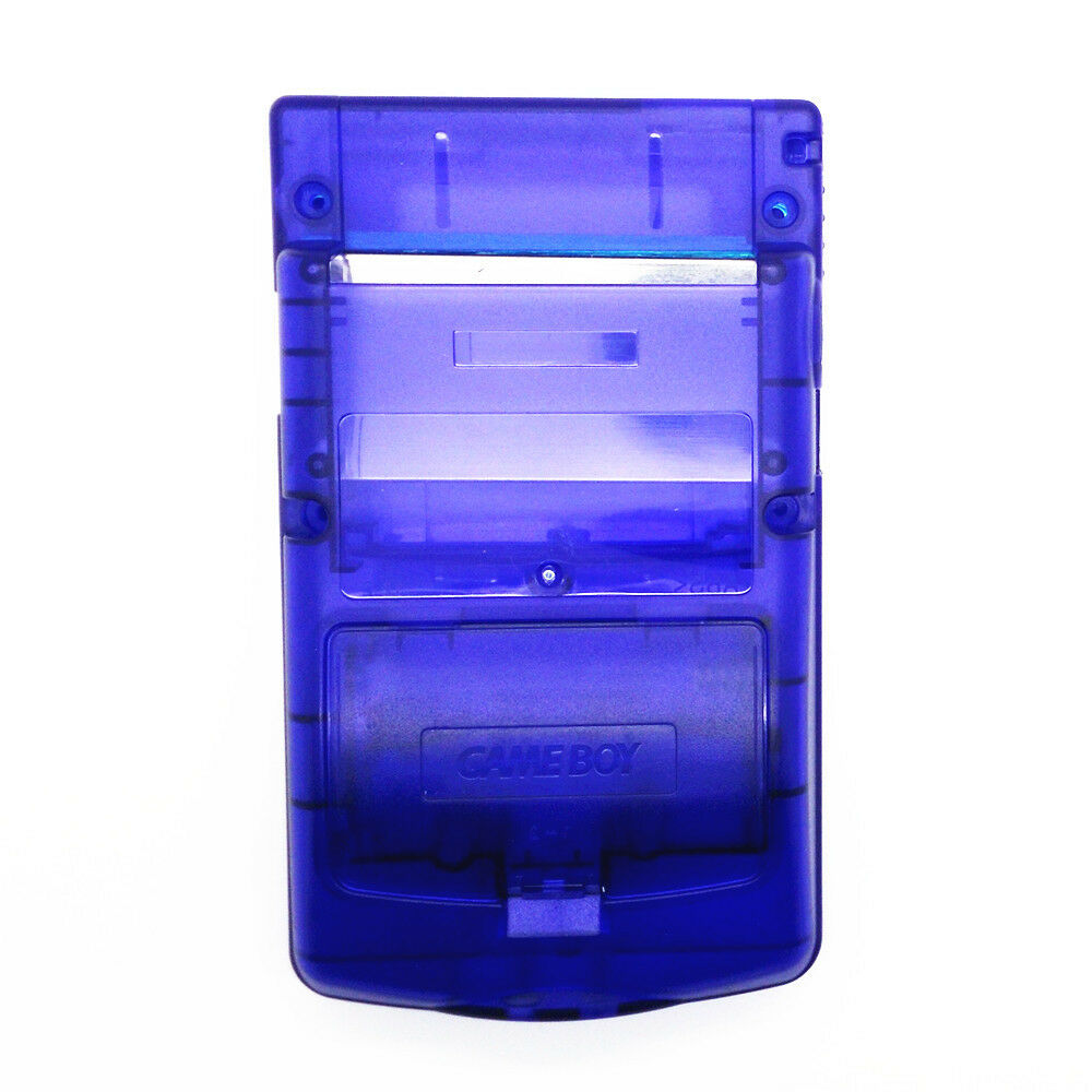 Transparent blue Housing Shell Buttons Mod for Nintendo Game Boy Color GBC