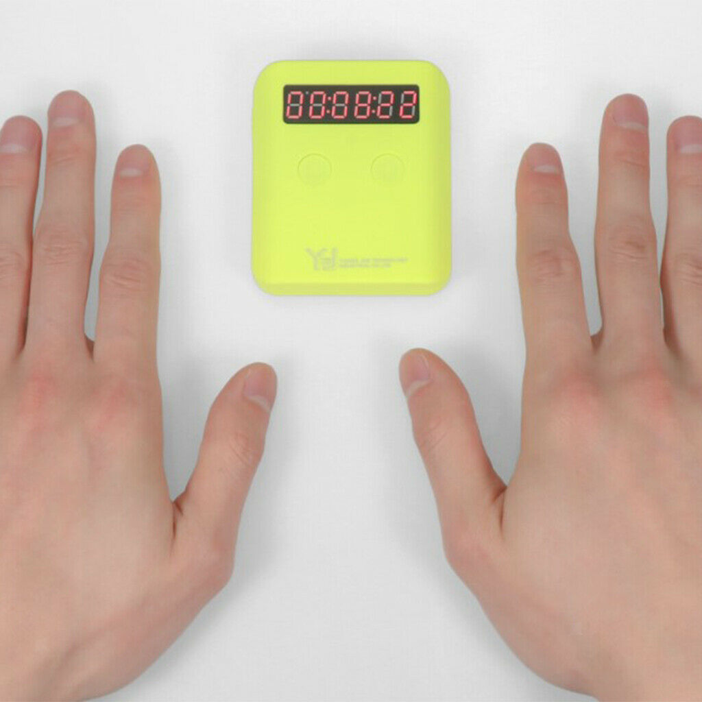 Timer Innovative Kids Toys High Speed Timer for Competition Yellow