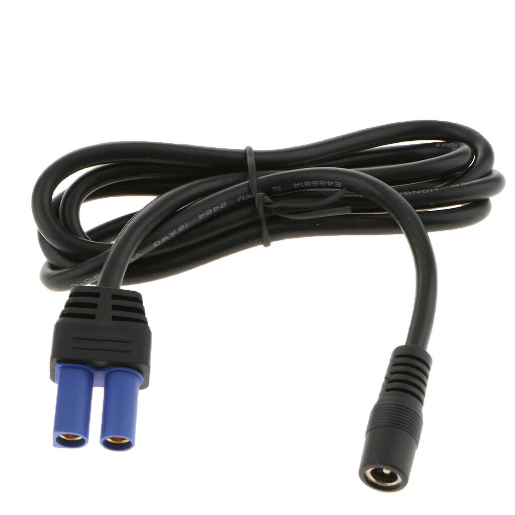 13A EC5 to DC 5.5mm x 2.1mm Coax Cable Car Jump Starter Emergency Power Adapters