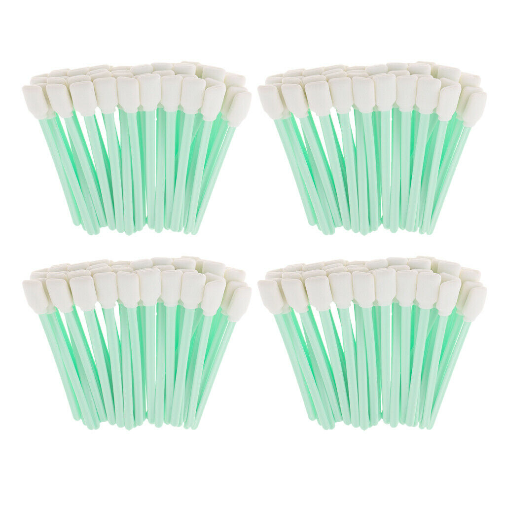 Cleaning Swabs Foam Swabs with 4 Packs (200 Pieces) for Printers