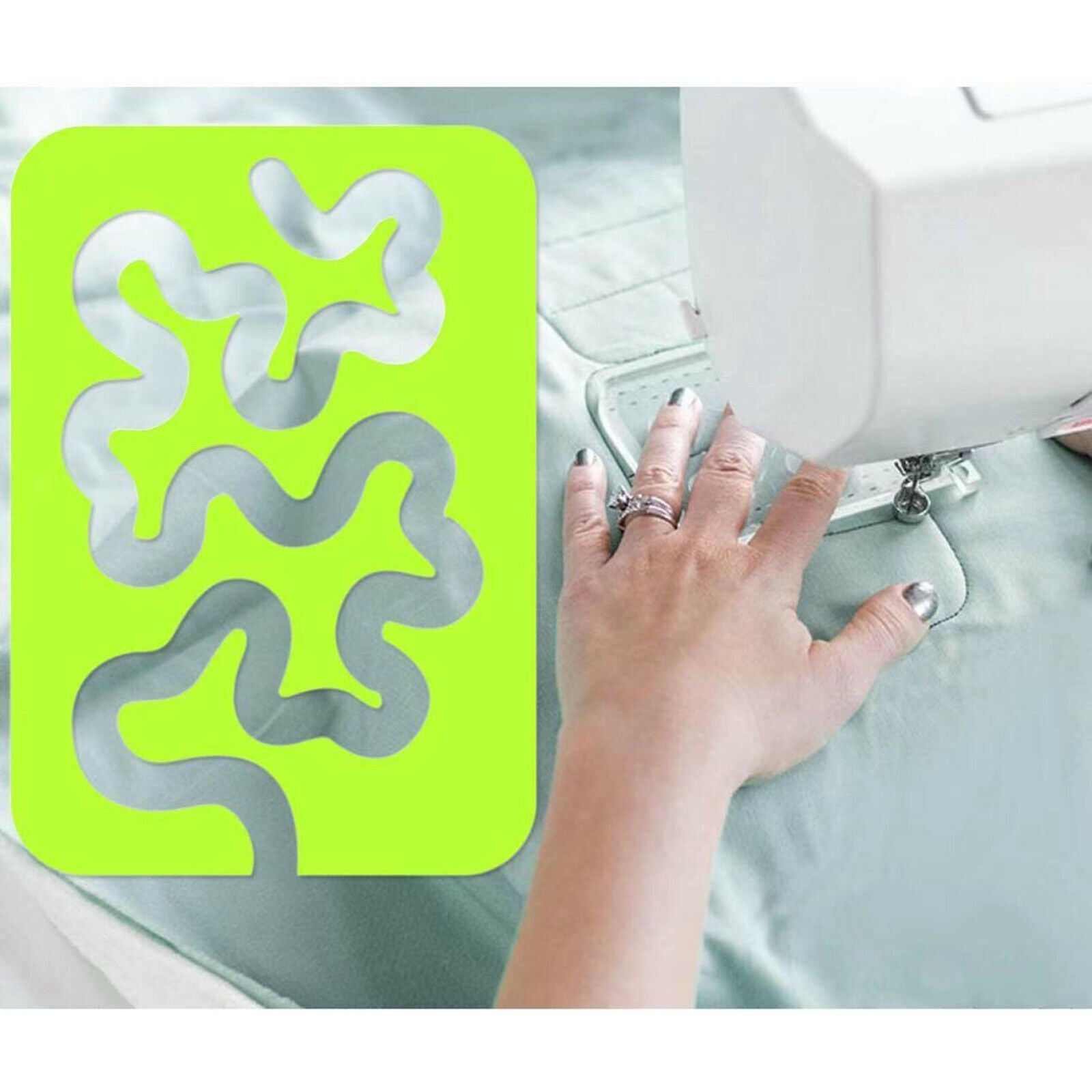 Quilting Template Ruler Home Sewing Quilting Free Motion Quilt Templates