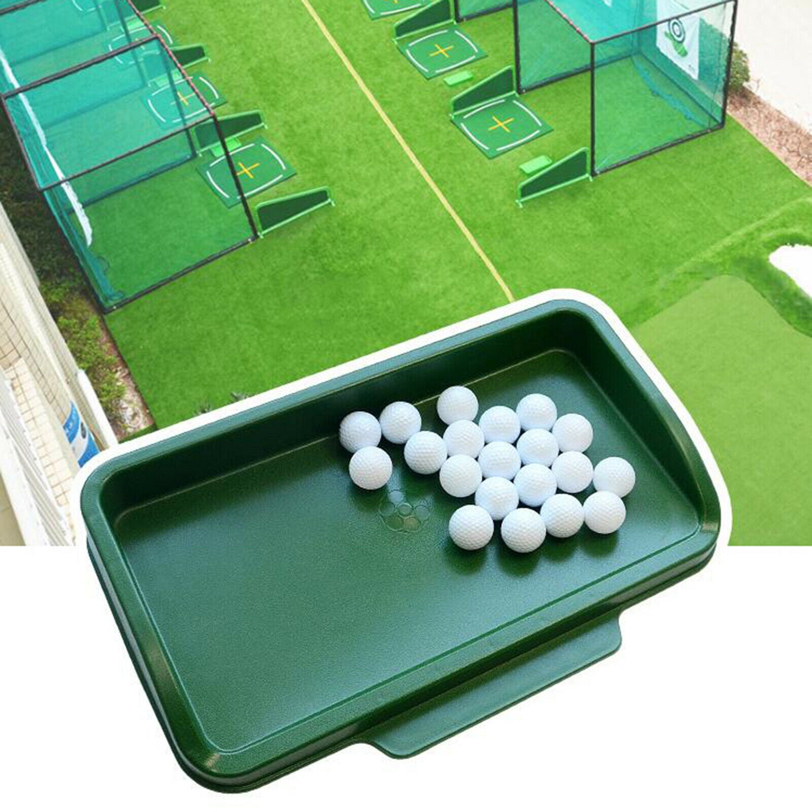Premium Quality Golf Ball Tray Case Practice Driving Range Balls Container