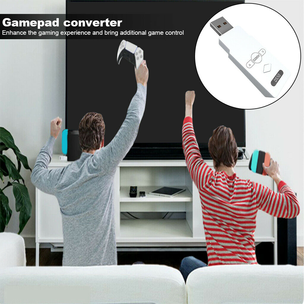 Gamepad Converter USB Receiver for PS5 Nintendo Switch Game Controller