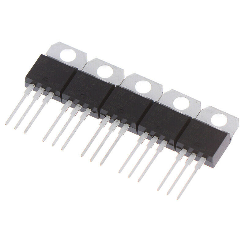 10PCS BTA12-600B 12A/600V in-line TO-220 two-way thyristor brand n_drH XjSJCA