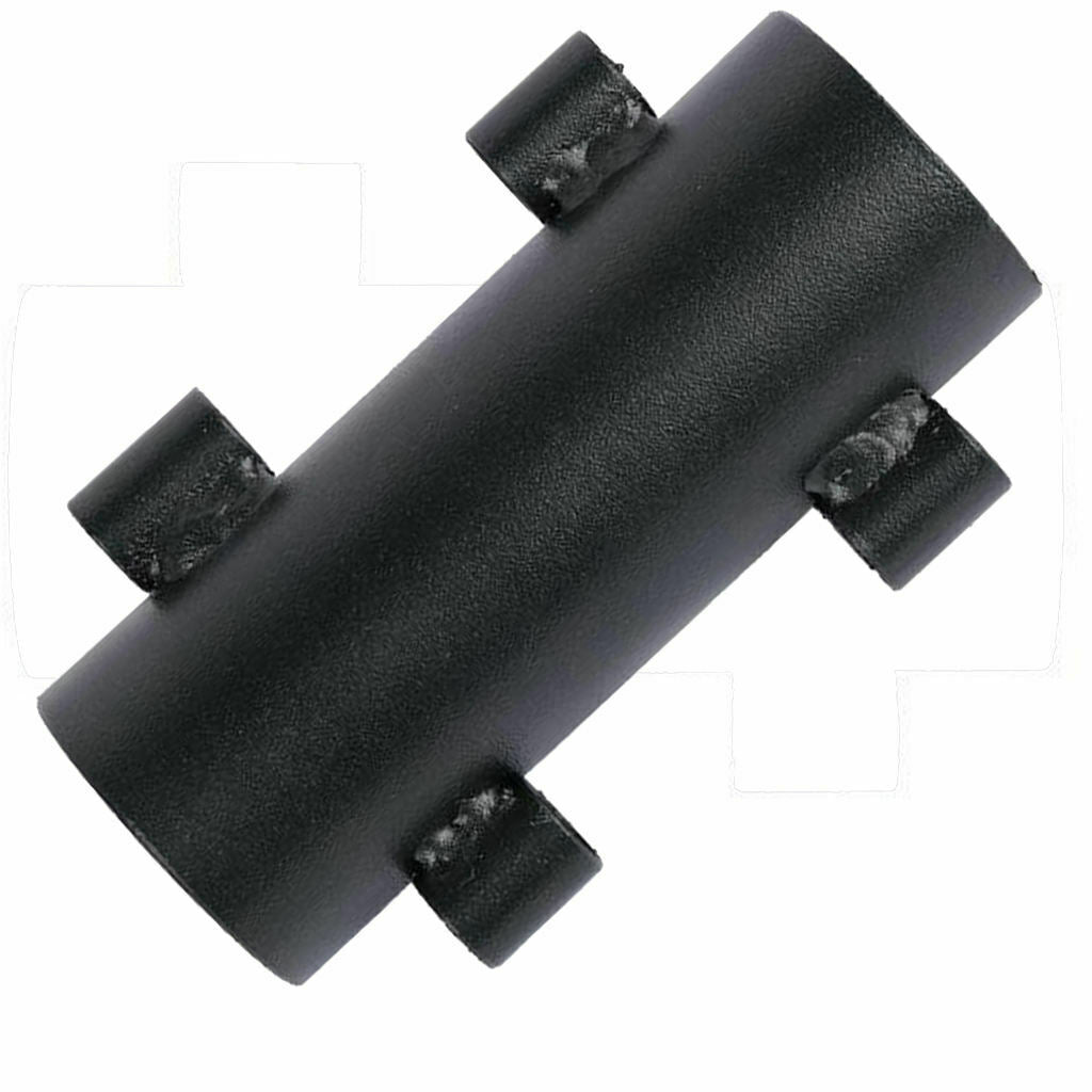 4X Metal Canopy Pole Holder Tent Building Rod Support Stand Outdoor Camping