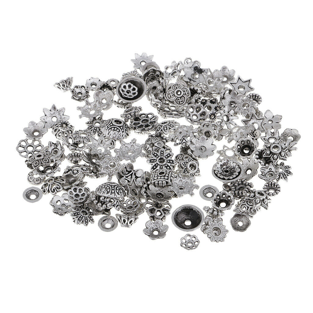 150 pcs Alloy Bead   10/5mm Flower Bead   DIY Jewellery Making Finding