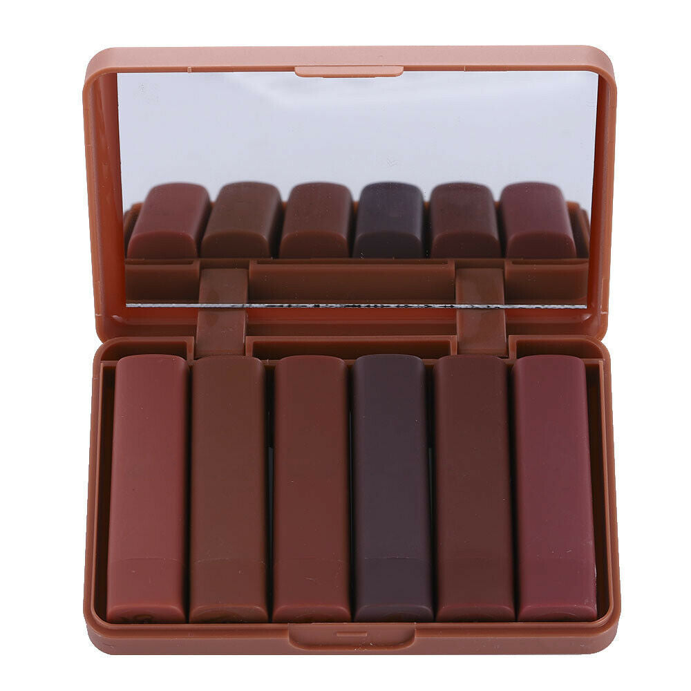 Beauty Sexy 6PCS/ Matte Lip Gloss Sexy Liquid Lipstick Waterproof Long Lasting