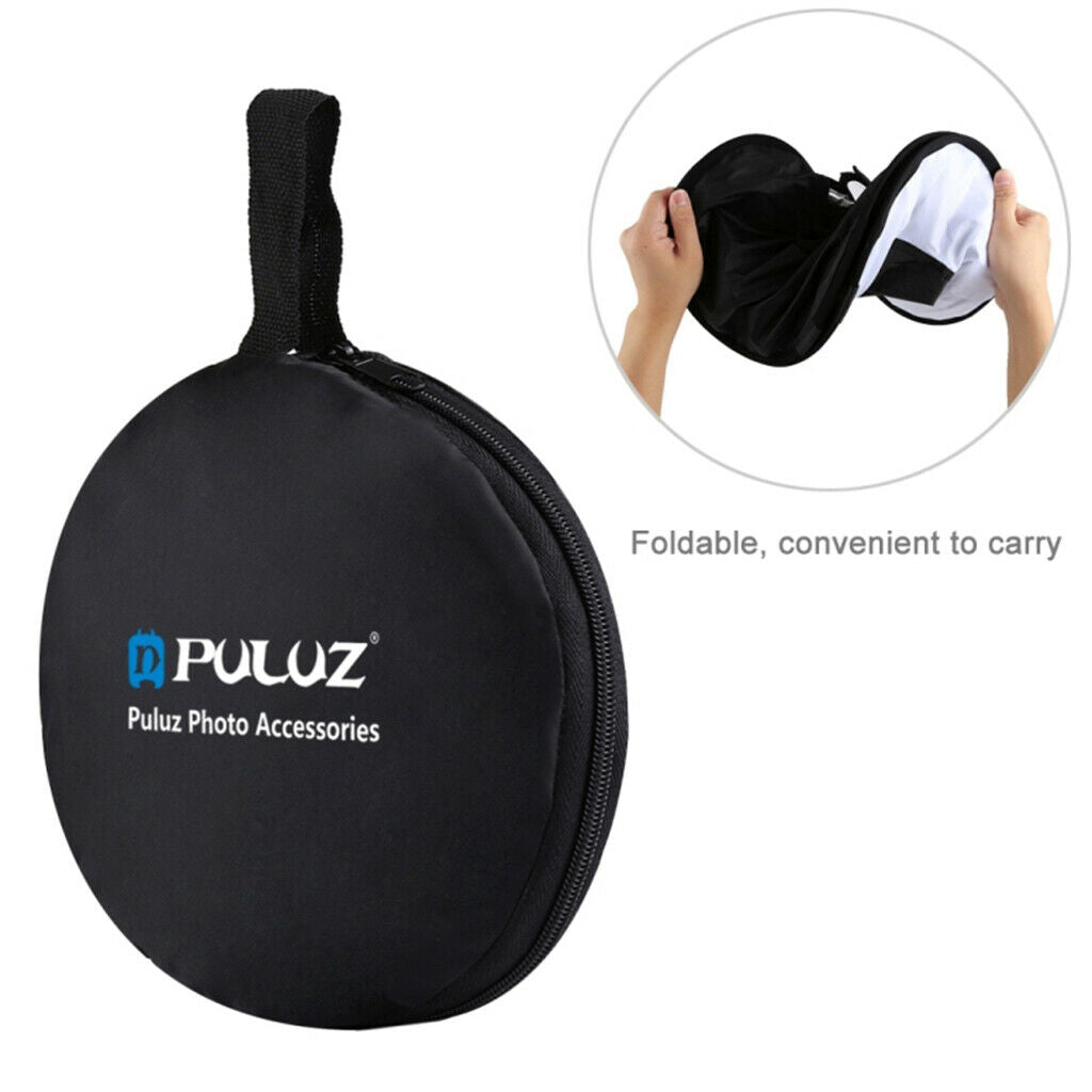 18" / 45cm Macro Ring Round Style Softbox for Speedlight Flash Light Shoot with