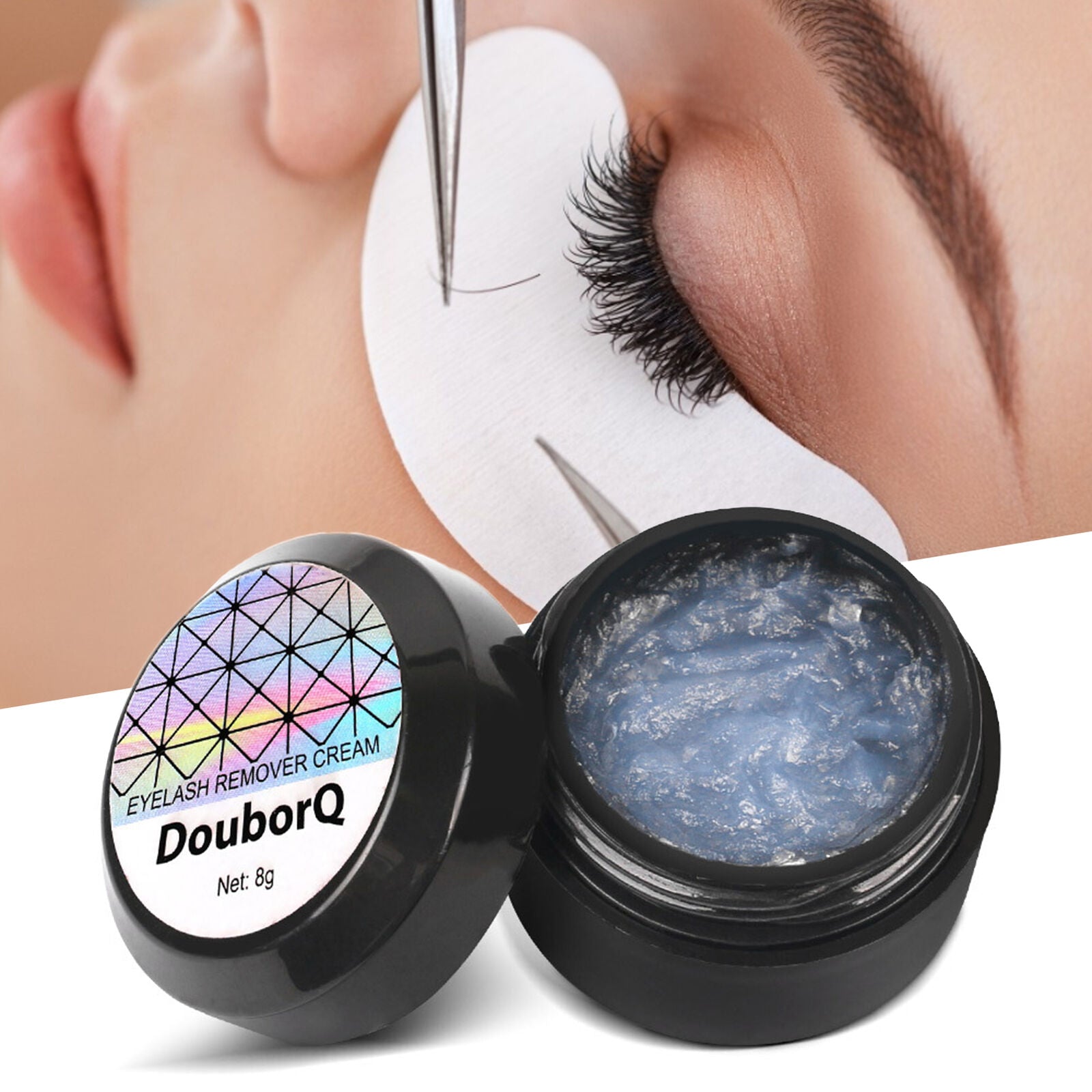 8g Eyelash Remove Gel Gentle Removing False Eyelash Mini Healthy for Makeup