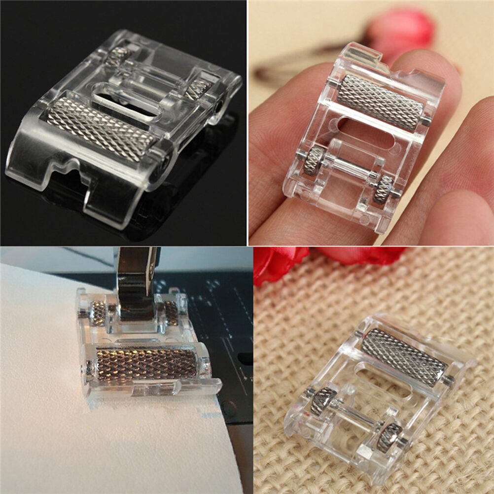 Portable Mini Low Shank Roller Sewing Machine Presser Foot Leather Househo.l8