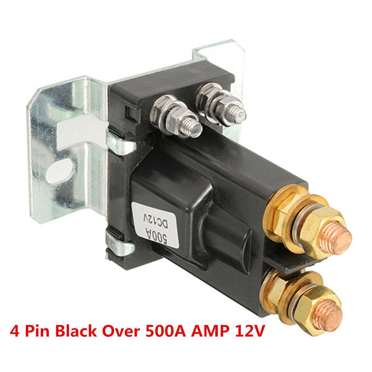 500A AMP 4 Pin 12V DC High Current Relay Contactor On/Off Car Auto Power Switch