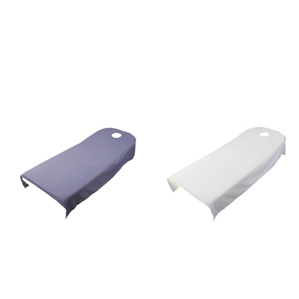2pcs/pack Spa Massage Table Cover Cosmetic Salon Beauty Care Bed Cloth