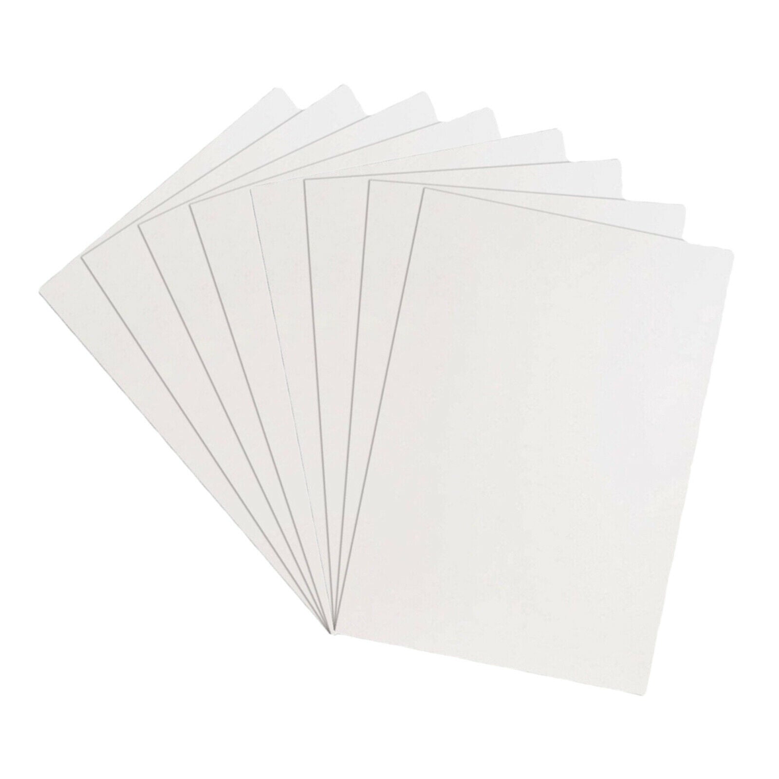 8x Clear Puzzle Glue Sheets Jigsaw Saver Puzzles Backing Gluing Sheet Paper