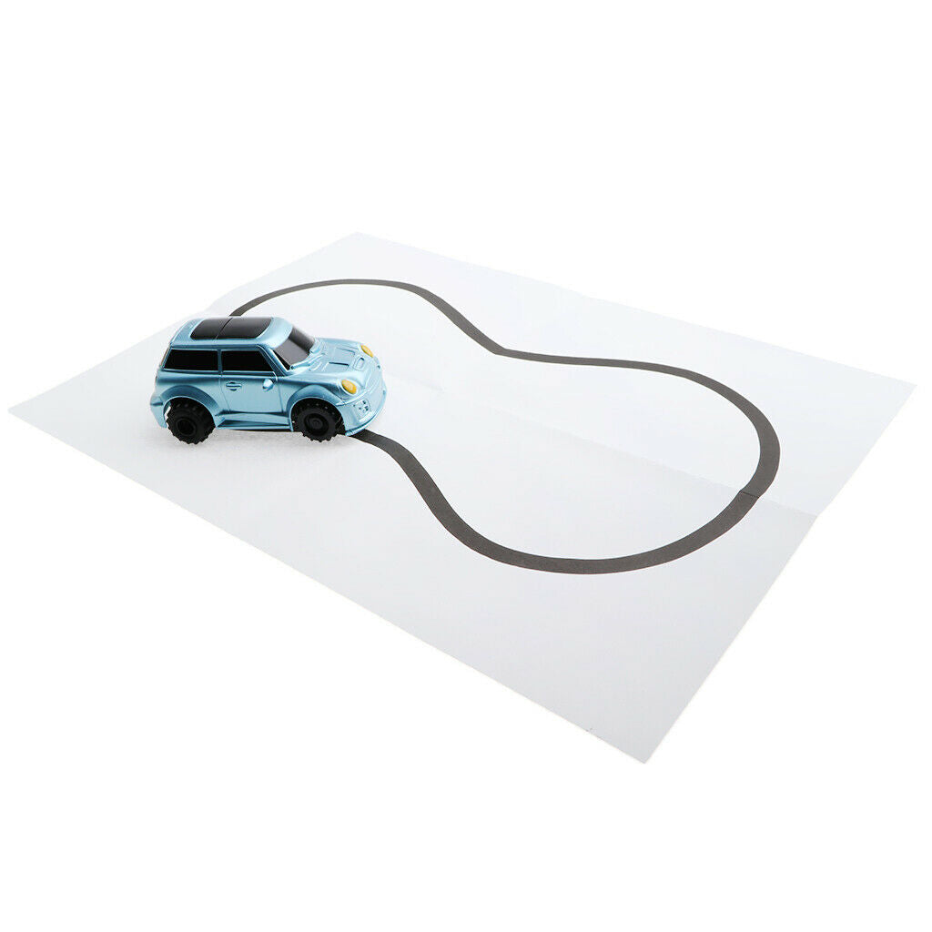 Mini  Inductive Car (Follows Black Line)  Gift for Kids & Children,