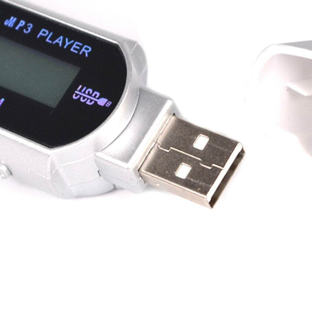 4GB USB MP4 MP3 Music Video Player Recording with FM Radio Sliver