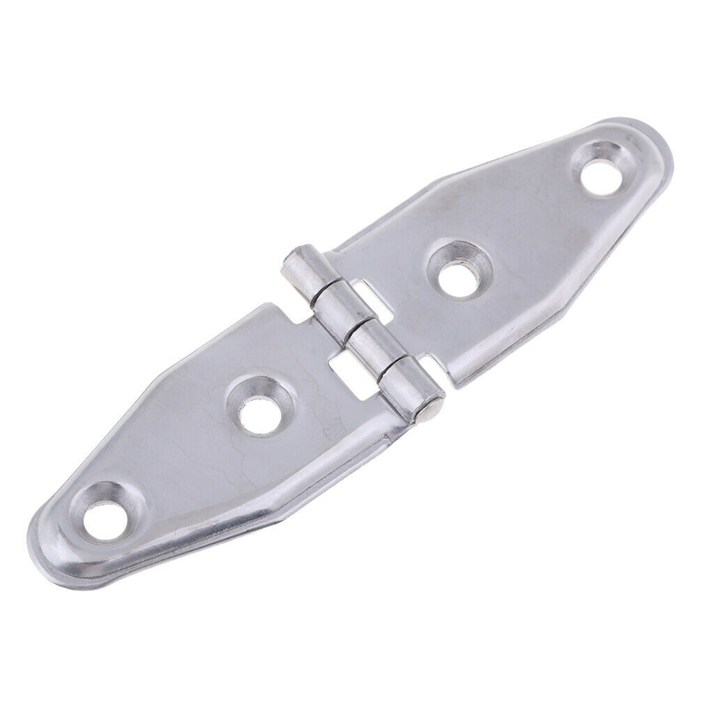 Closing Hinge Invisible Furniture Hinge Boat Door 4 Holes Stainless Steel