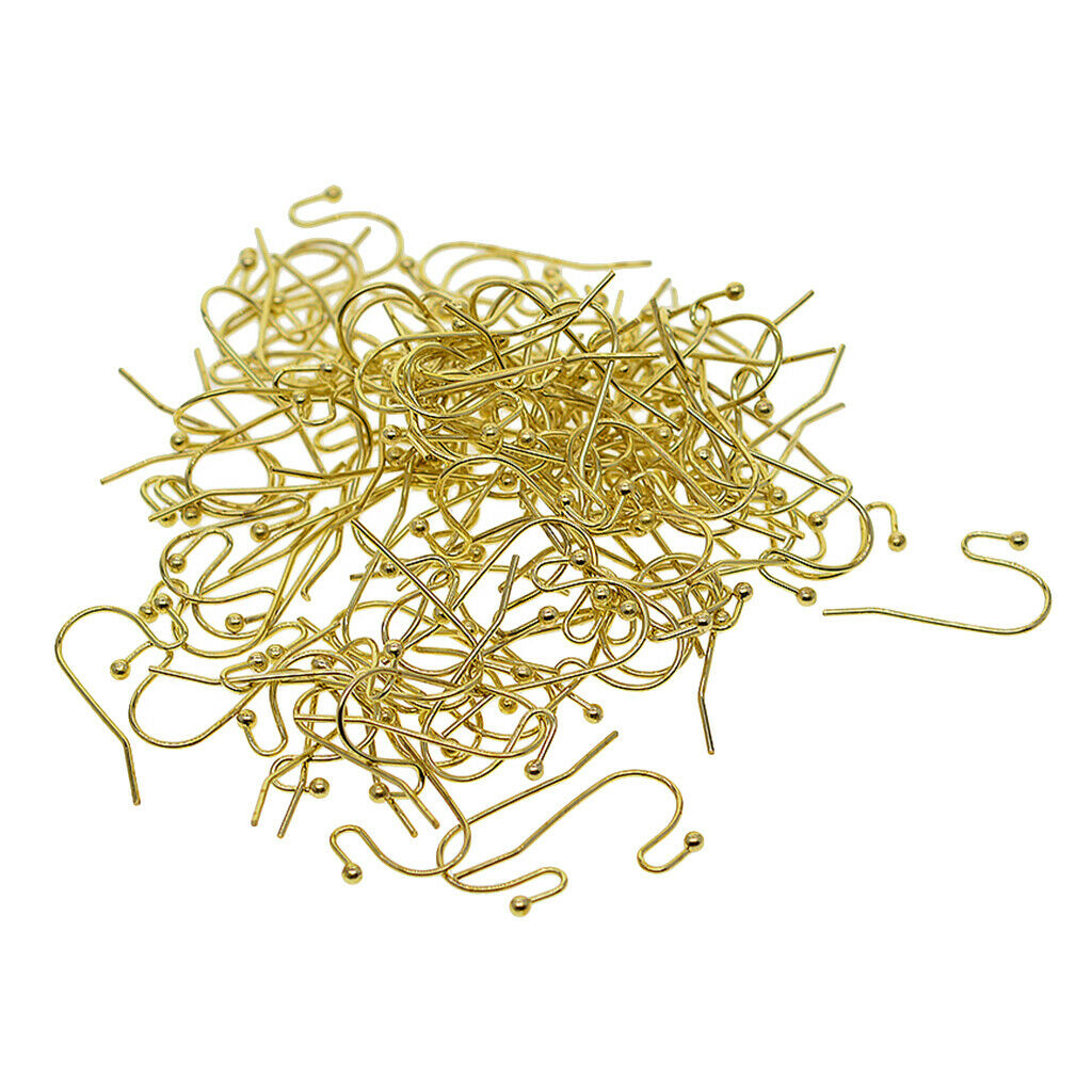 100 Pieces Earrings French Hook Ear Fish Hook Earring Jewelry Making Craft