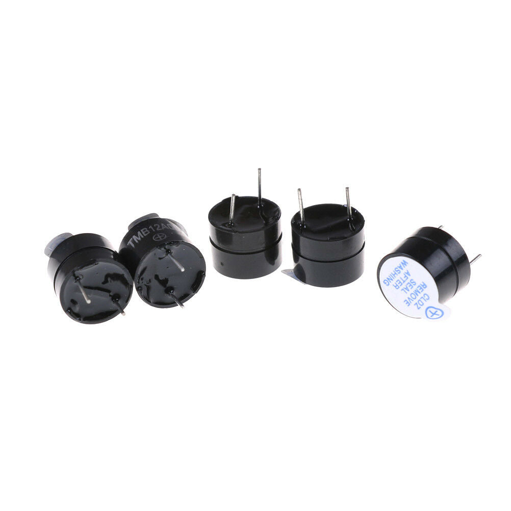 5 x Super Loud 5V Active Alarm Buzzer Beeper Tracker 9*5.5mm for Racing D.l8
