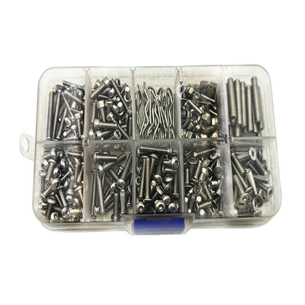 RC Crawler Screws Crawler Stainless Screw Kits RC Car Accessories Durable