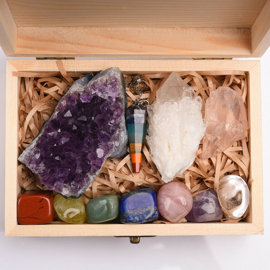 Natural Crystals Amethyst Minerals Specimen Meditation Collection