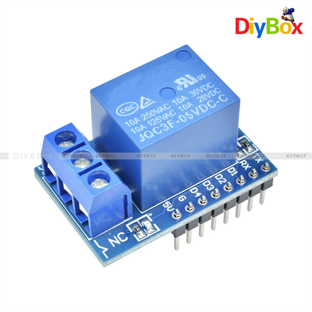 Relay Shield for Arduino WeMos D1 Mini ESP8266 Development Board D