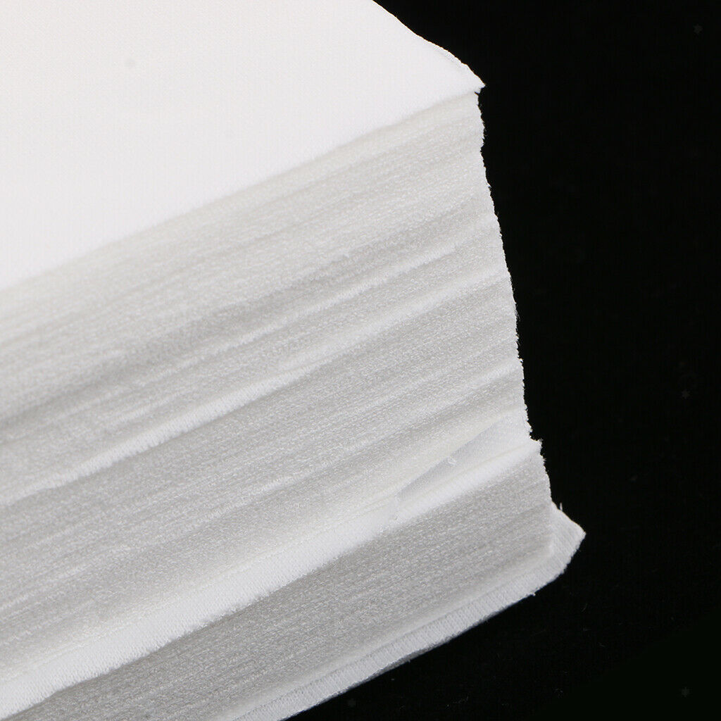 150Pcs Cleanroom Wiper Dustless Fiber Cloth White 15x15CM 6''