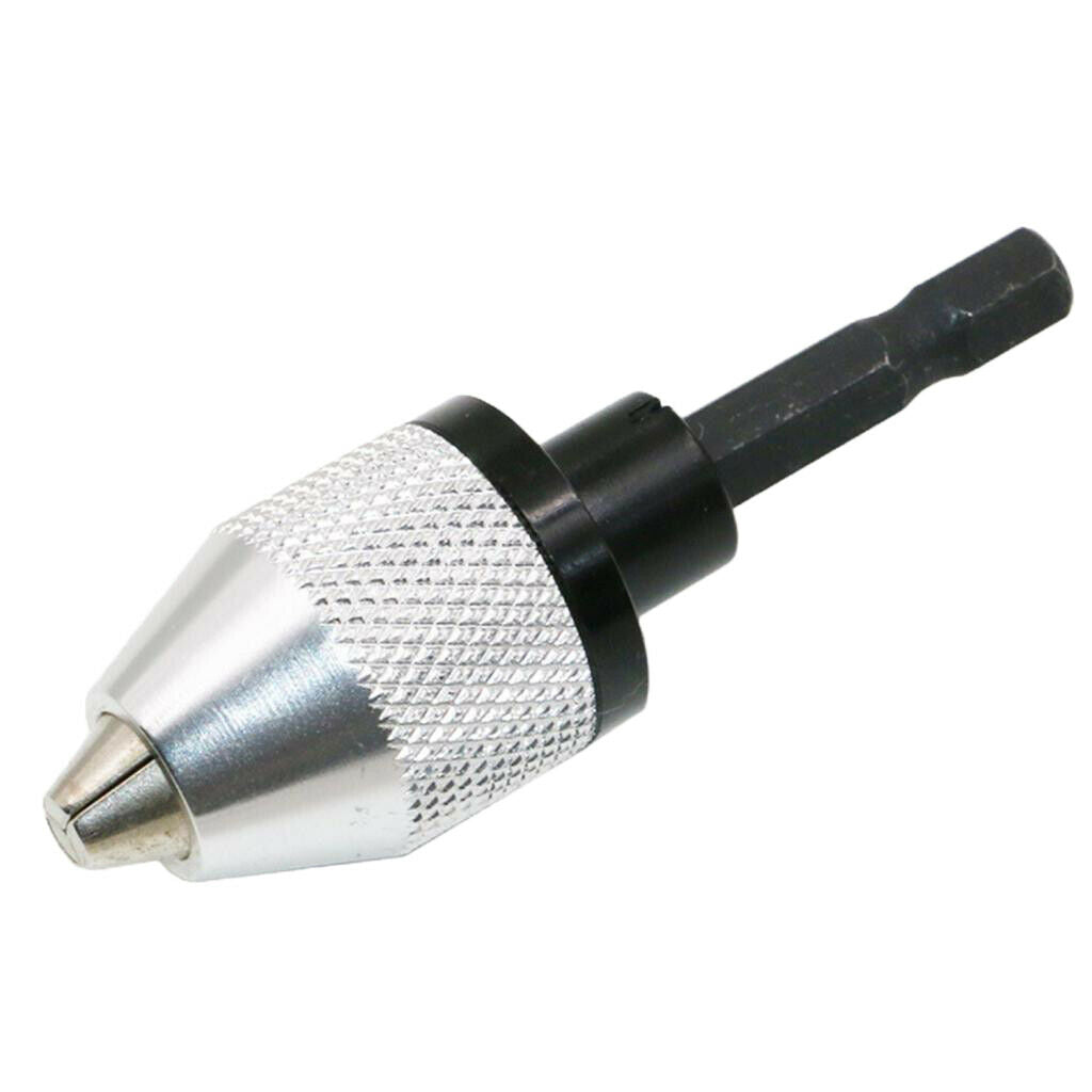 0.3-6.0mm Mini Drill Chuck Taper Mounted Drill Chuck with one Key Drill Bits