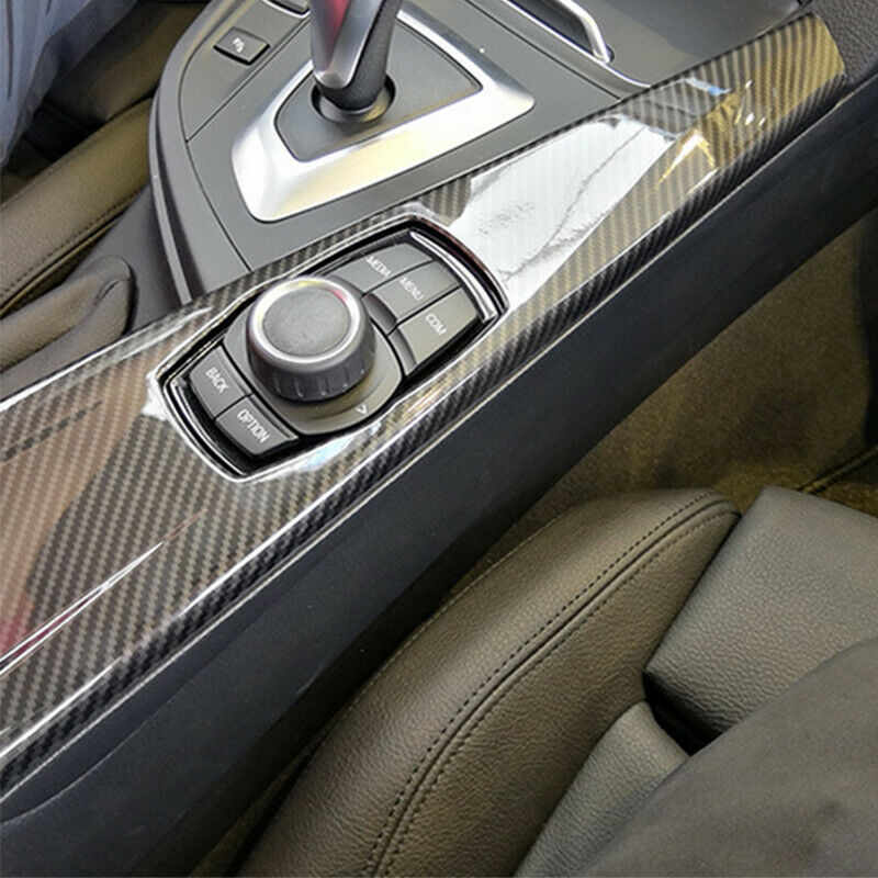Inner Multimedia Panel Frame Cover ABS Trim ForÂ 14-18 BMW M3 F80 Carbon Fiber