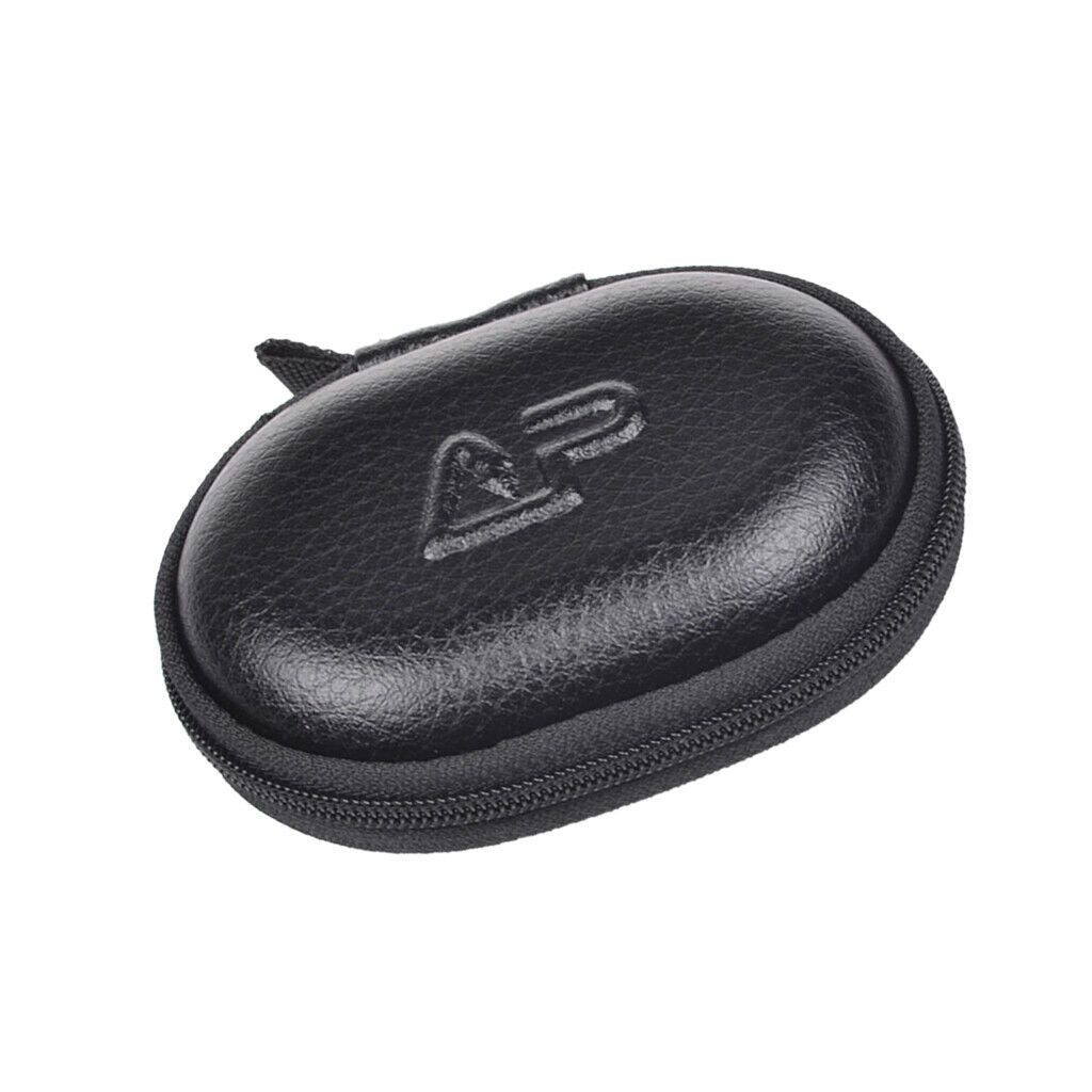 Black PU Leather Portable Bag for Plantronics M50 Bluetooth Headset