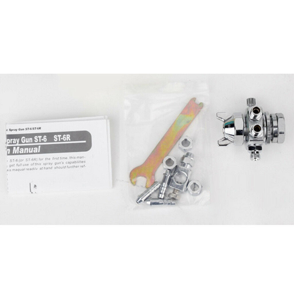 Pneumatic Automatic Spray Gun Pressure Feed Painting Tools 1.0mm Nozzle