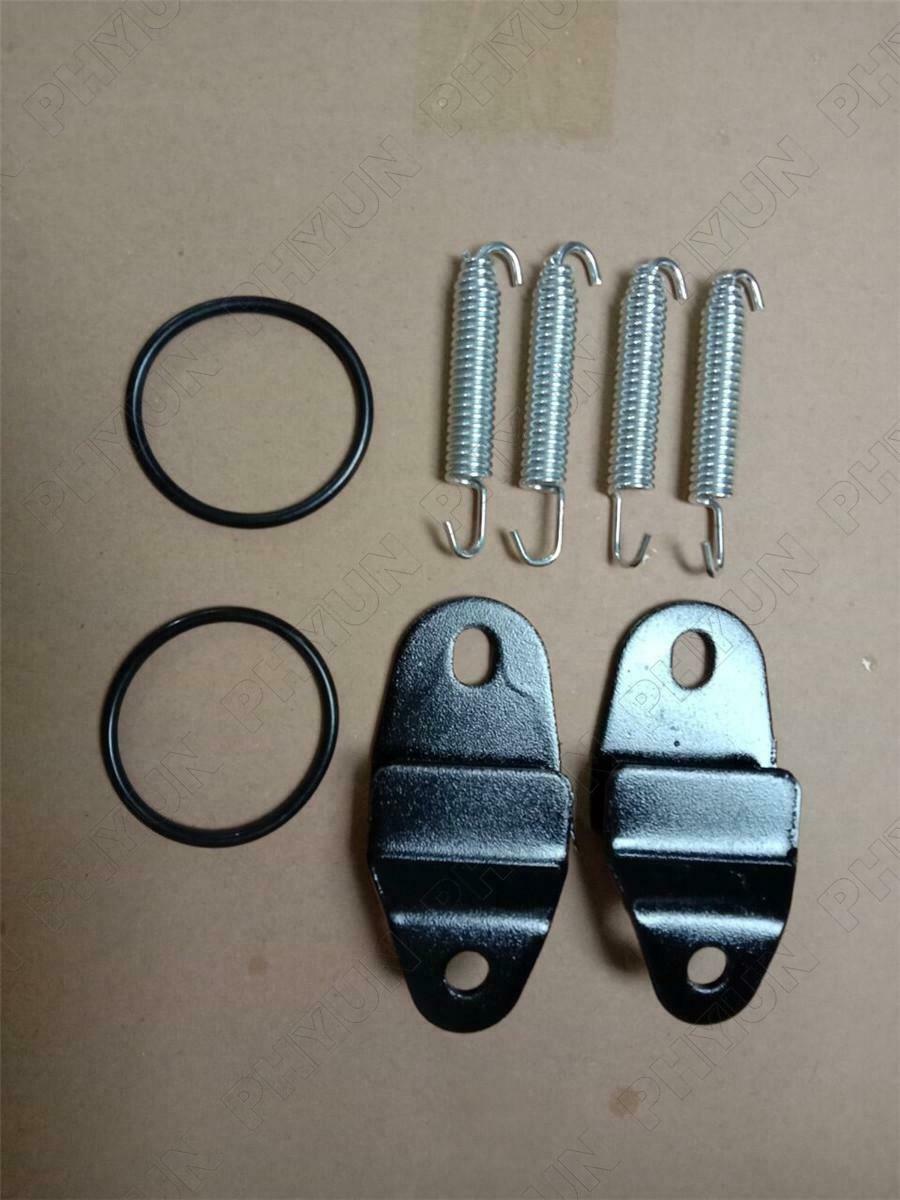 Exhaust Muffler Stays Springs O-Rings kit For Yamaha Banshee 350 YFZ350 1987-06