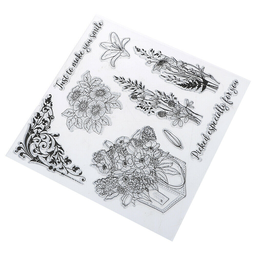 make you smile transparent clear silicone stamp for diy scrapbooking phot.l8