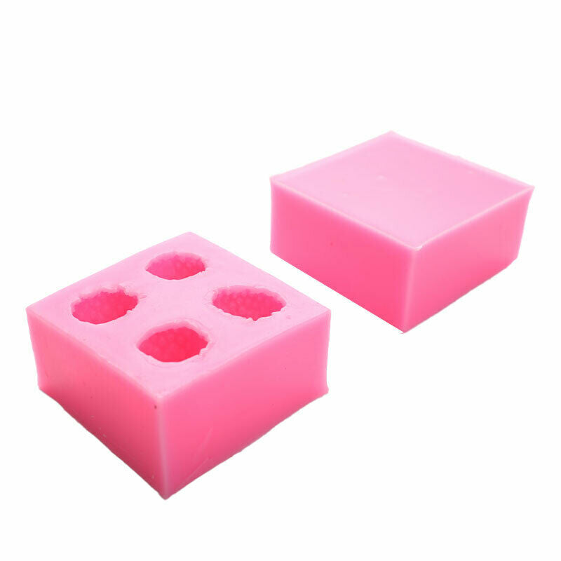 Strawberry Silicone Mould Fondant Making Cake Tool Decoration Mold DIYA Qx