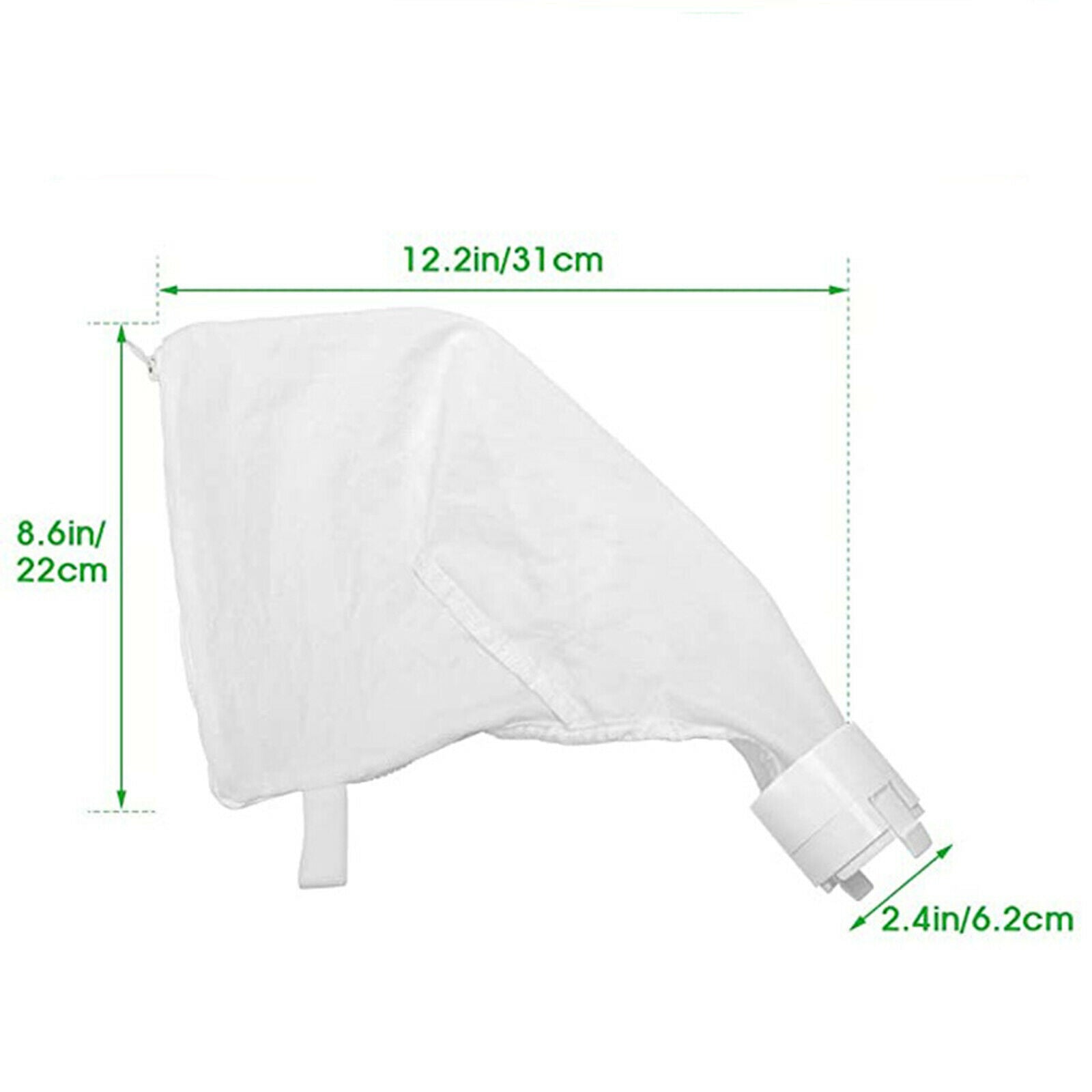 2 Piece Polyester Pool Cleaner Bag for Polaris Filter All Purpose Parts