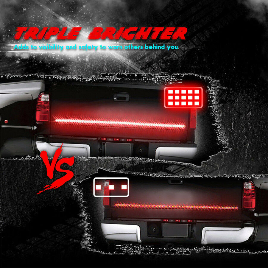 5 In 1 Fully Sealed Adhesive Dripping Flexible LED Strip Tailgate Lighting Bars