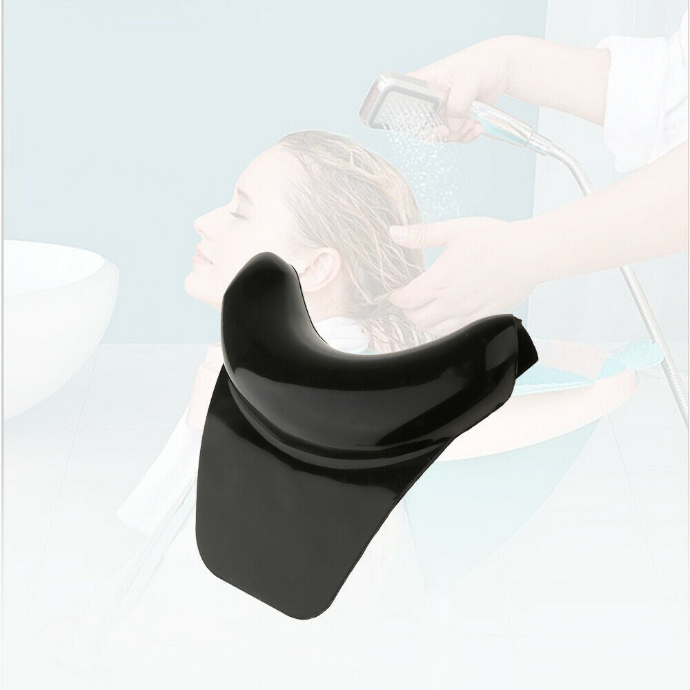 2pcs Neck Rest Cushion Neck Pillow Black Salon Durable 17x17x4cm Black