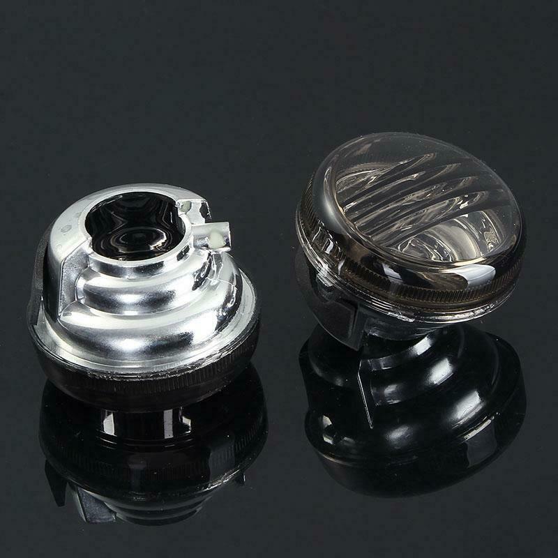 4 Smoke Turn Signal Lens Lenses For 05-12 Suzuki Boulevard M50/C50/VL800 Volusia