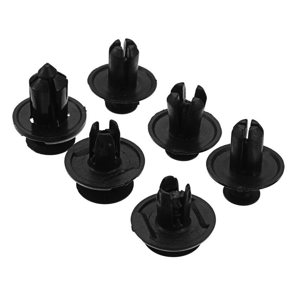 500X Plastic Car Body Push Pins Rivet Fasteners Trim Moulding Clips Screw Driver
