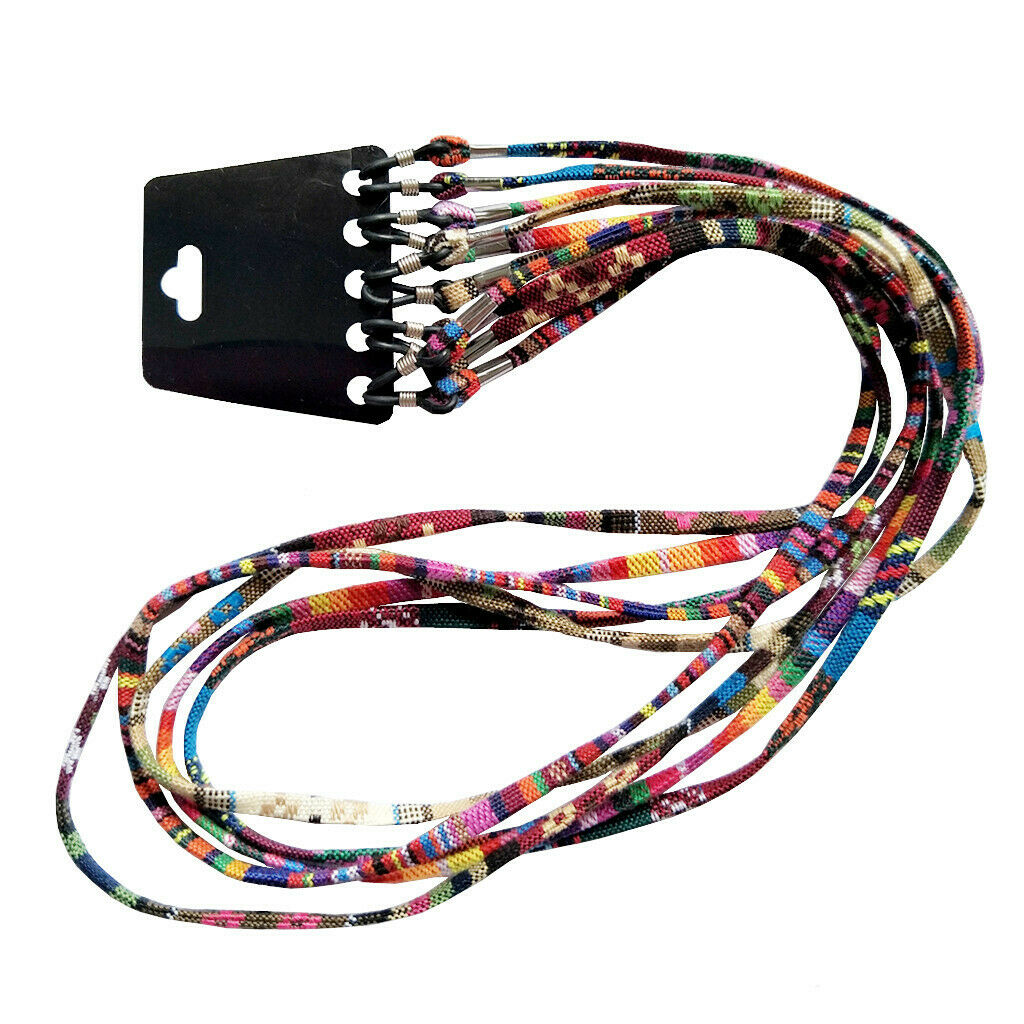 5pcs   Cotton   Blend   Sunglasses   Neck   Cord   Eyeglass   String   Lanyard