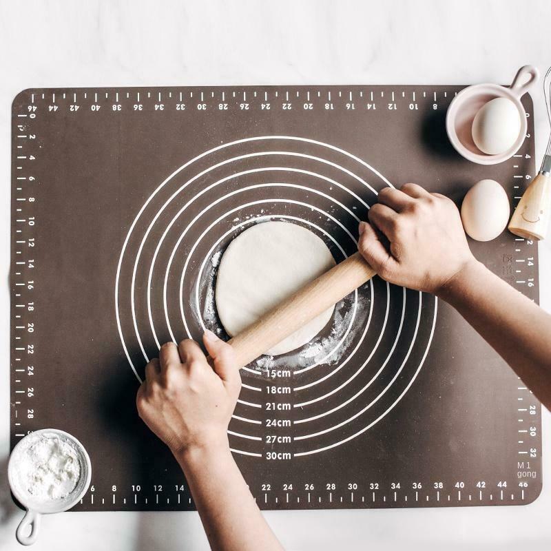 Silicone Baking Mat Pizza Tool Bakeware DIY Baking Mat Sheet Cake Non-Stick