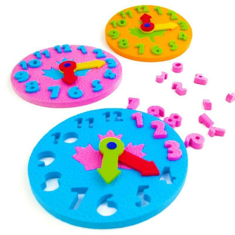 1Pc Busy Board Montessori Board Clock Educational Developing Toys for Toddler