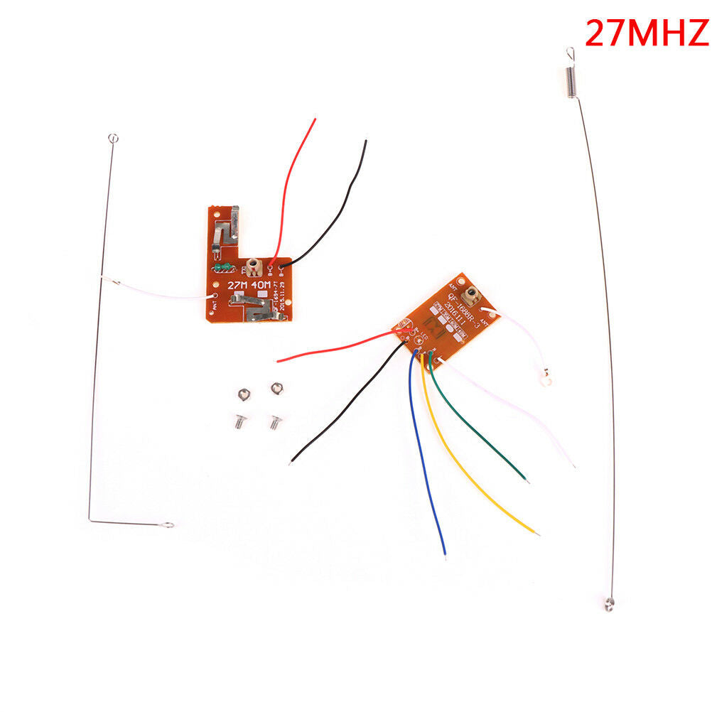 4CH 27MHZ remote control circuit board pcb transmitter receives antenna t.l8