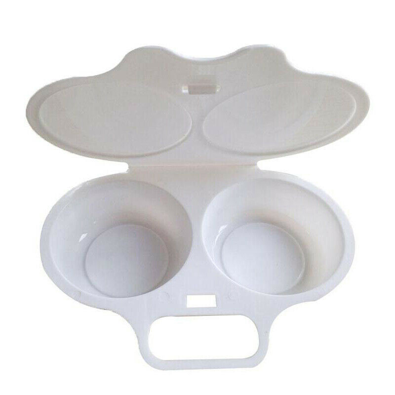 Kitchen Microwave Oven Round Shape Egg Steamer Cooking Mold Egg Poacher Egg BDA