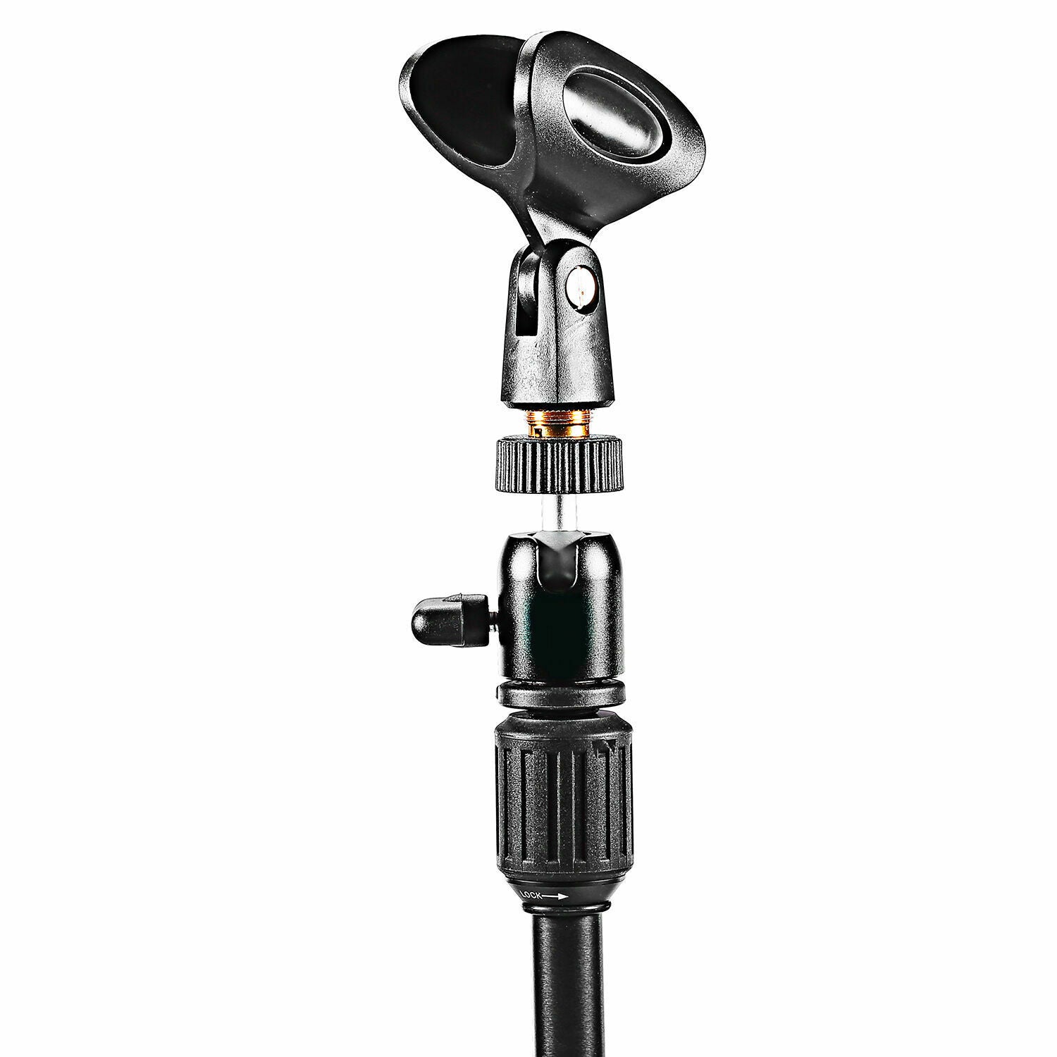 Wireless Microphones Clip Clamp Holder stand with 5/8" Male to 3/8" Female Nut