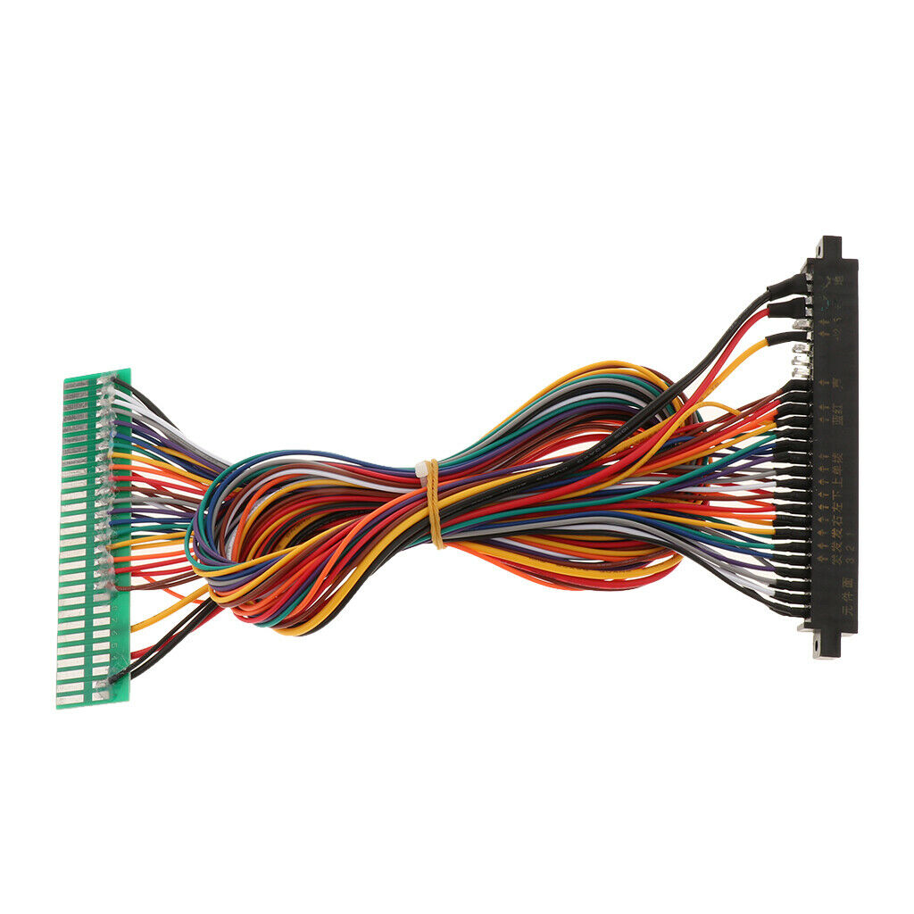 2pcs 28P JAMMA Harness Extension Wires for Arcade Game Boards Cabinets