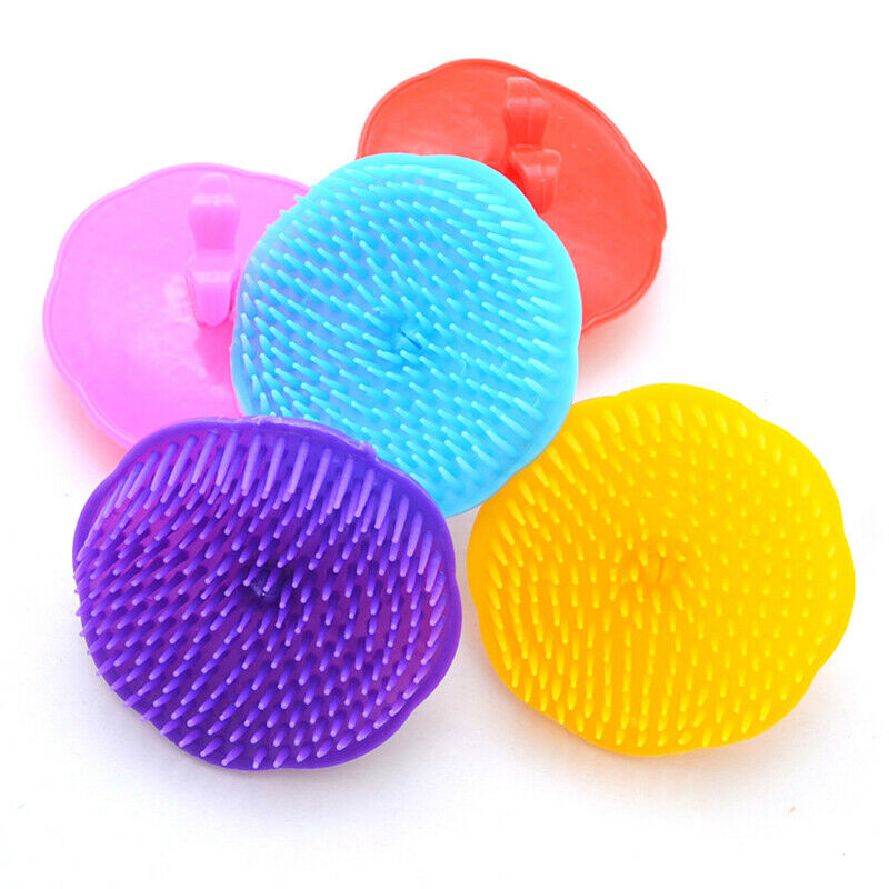 Plastic Shampoo Scalp Shower Washing Hair Brushes Head Massage Com.l8